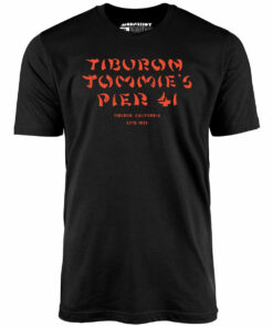 Tiburon Tommie’s Pier 41 – Tiburon, CA – Vintage Tiki Bar – Unisex T-Shirt