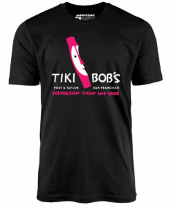 Tiki Bob’s – San Francisco, CA – Vintage Tiki Bar – Unisex T-Shirt