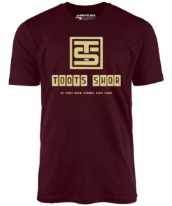Toots Shor Logo – Manhattan, NY – Vintage Restaurant – Unisex T-Shirt