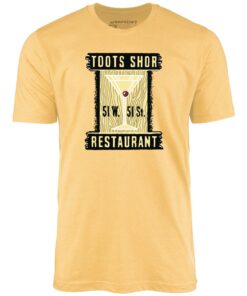 Toots Shor – Manhattan, NY – Vintage Restaurant – Unisex T-Shirt