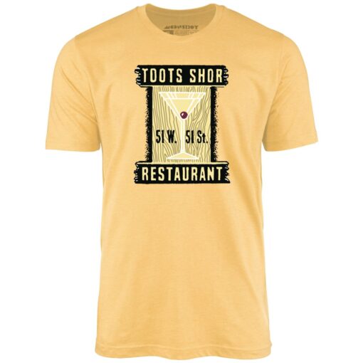Toots Shor – Manhattan, NY – Vintage Restaurant – Unisex T-Shirt
