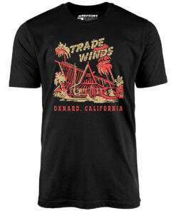 Trade Winds – Oxnard, CA – Vintage Tiki Bar – Unisex T-Shirt
