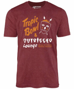Tropic Bowl – Rochester, MN – Vintage Bowling Alley – Unisex T-Shirt