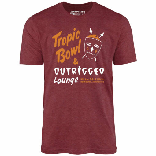 Tropic Bowl – Rochester, MN – Vintage Bowling Alley – Unisex T-Shirt
