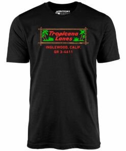 Tropicana Lanes – Inglewood, CA – Vintage Bowling Alley – Unisex T-Shirt