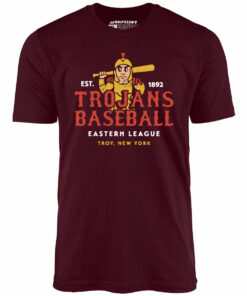 Troy Trojans – New York – Vintage Defunct Baseball Teams – Unisex T-Shirt