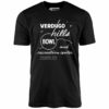 Verdugo Hills v2 – La Crescenta, CA – Vintage Bowling Alley – Unisex T-Shirt