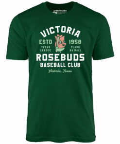 Victoria Rosebuds – Texas – Vintage Defunct Baseball Teams – Unisex T-Shirt