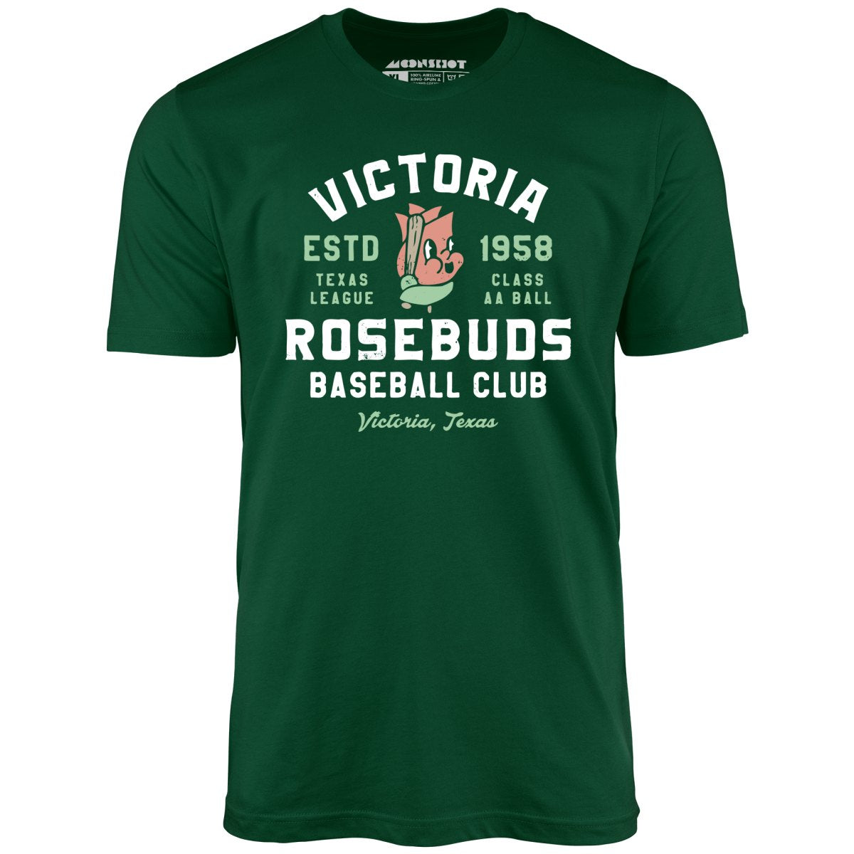 Victoria Rosebuds - Texas - Vintage Defunct Baseball Teams - Unisex T-Shirt Victoria Rosebuds - Texas - Vintage Defunct Baseball Teams - Unisex T-Shirt