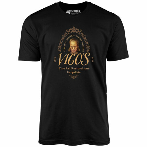 Vigo’s Fine Art Restorations – Unisex T-Shirt