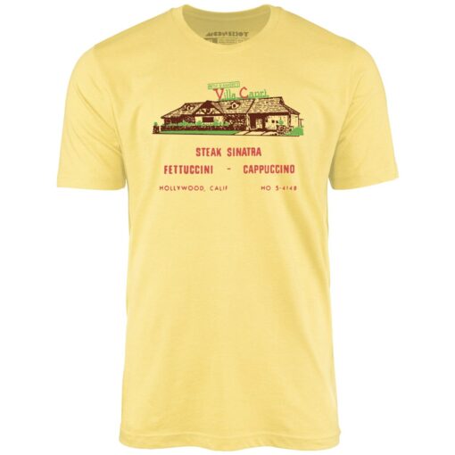 Villa Capri – Hollywood, CA – Vintage Restaurant – Unisex T-Shirt