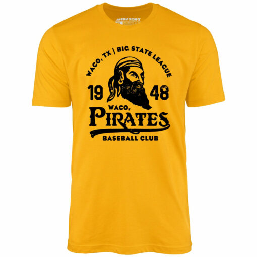 Waco Pirates – Texas – Vintage Defunct Baseball Teams – Unisex T-Shirt