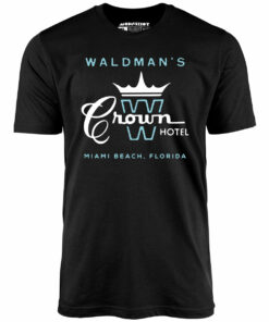 Waldman’s Crown Hotel – Miami, FL – Vintage Hotel – Unisex T-Shirt