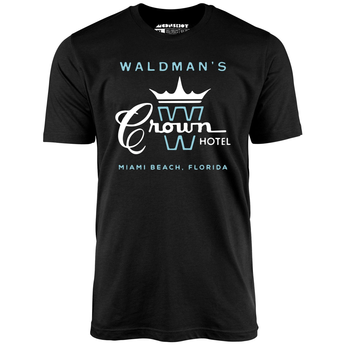 Waldman's Crown Hotel - Miami, FL - Vintage Hotel - Unisex T-Shirt Waldman's Crown Hotel - Miami, FL - Vintage Hotel - Unisex T-Shirt