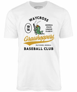 Waycross Grasshoppers – Georgia – Vintage Defunct Baseball Teams – Unisex T-Shirt