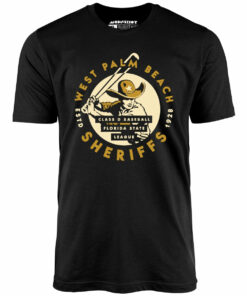 West Palm Beach Sheriffs – Florida – Vintage Defunct Baseball Teams – Unisex T-Shirt