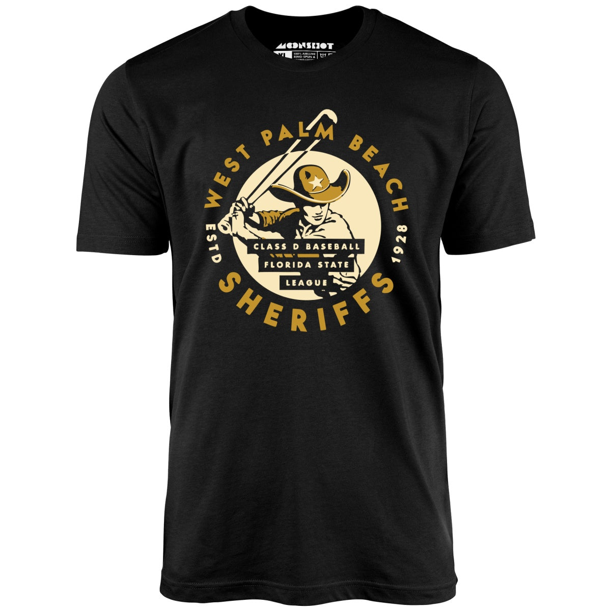 West Palm Beach Sheriffs - Florida - Vintage Defunct Baseball Teams - Unisex T-Shirt West Palm Beach Sheriffs - Florida - Vintage Defunct Baseball Teams - Unisex T-Shirt