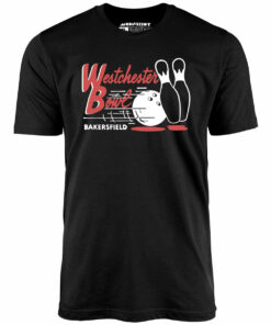 Westchester Bowl – Bakersfield, CA – Vintage Bowling Alley – Unisex T-Shirt