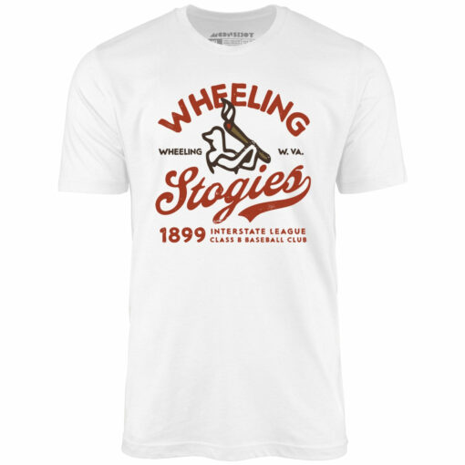 Wheeling Stogies – West Virginia – Vintage Defunct Baseball Teams – Unisex T-Shirt