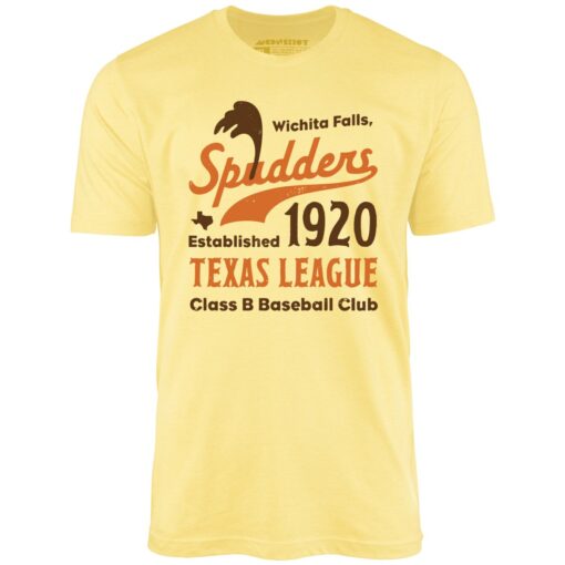 Wichita Falls Spudders – Texas – Vintage Defunct Baseball Teams – Unisex T-Shirt