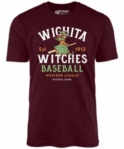 Wichita Witches – Kansas – Vintage Defunct Baseball Teams – Unisex T-Shirt