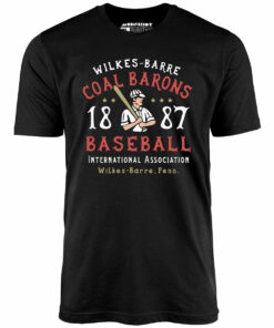Wilkes-Barre Coal Barons – Pennsylvania – Vintage Defunct Baseball Teams – Unisex T-Shirt