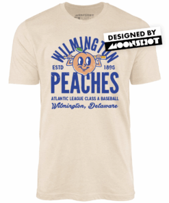Wilmington Peaches – Delaware – Vintage Defunct Baseball Teams – Unisex T-Shirt