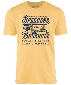 Woonsocket Speeders – Rhode Island – Vintage Defunct Baseball Teams – Unisex T-Shirt