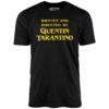 Written and Directed by Quentin Tarantino – Unisex T-Shirt