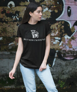 But Now I’m Found Christian T-shirt Retro Jesus Tee