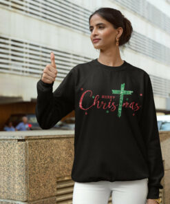 Christmas Christian Cross Shirts