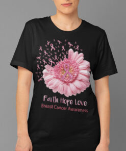 Faith Hope Love Cancer Awareness Shirt