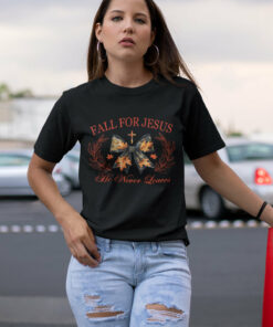 Fall For Jesus Retro Shirt