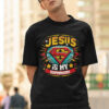 Jesus is My Superhero Retro Shirt