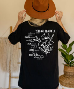 You Are Beautiful Christian Bible Scripture Shirt