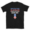 American Breathalyser Blow Here T-Shirt