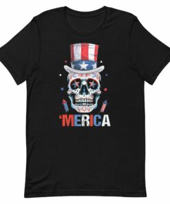 Americano Sugar Skull Premium T-Shirt