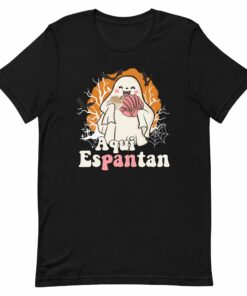 Aqui Espantan Halloween Unisex t-shirt