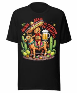 Arriba Abajo Al Centro Pa’ Dentro Navidad T-Shirt
