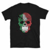 Calavera Mexicana con Aguila T-Shirt