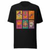 Dia de los Muertos Stamps – Colorful Mexican Cultura T-Shirt