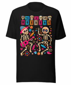 Dia De Los Muertos Dancing Skeletons T-Shirt