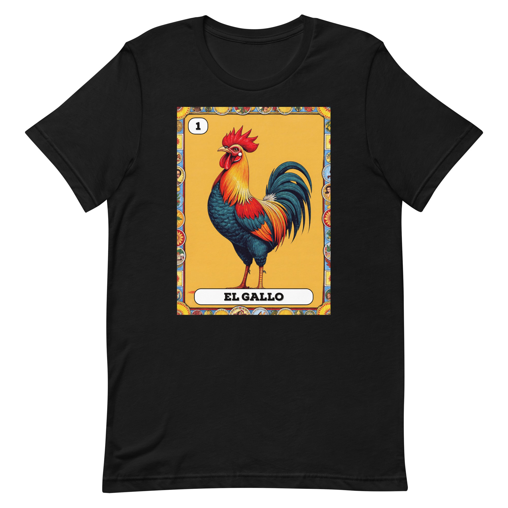 El Gallo Mexican Loteria Shirt El Gallo Mexican Loteria Shirt
