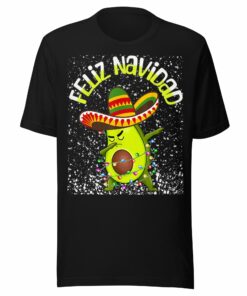 Feliz Navidad Dabbing Avocado T-Shirt