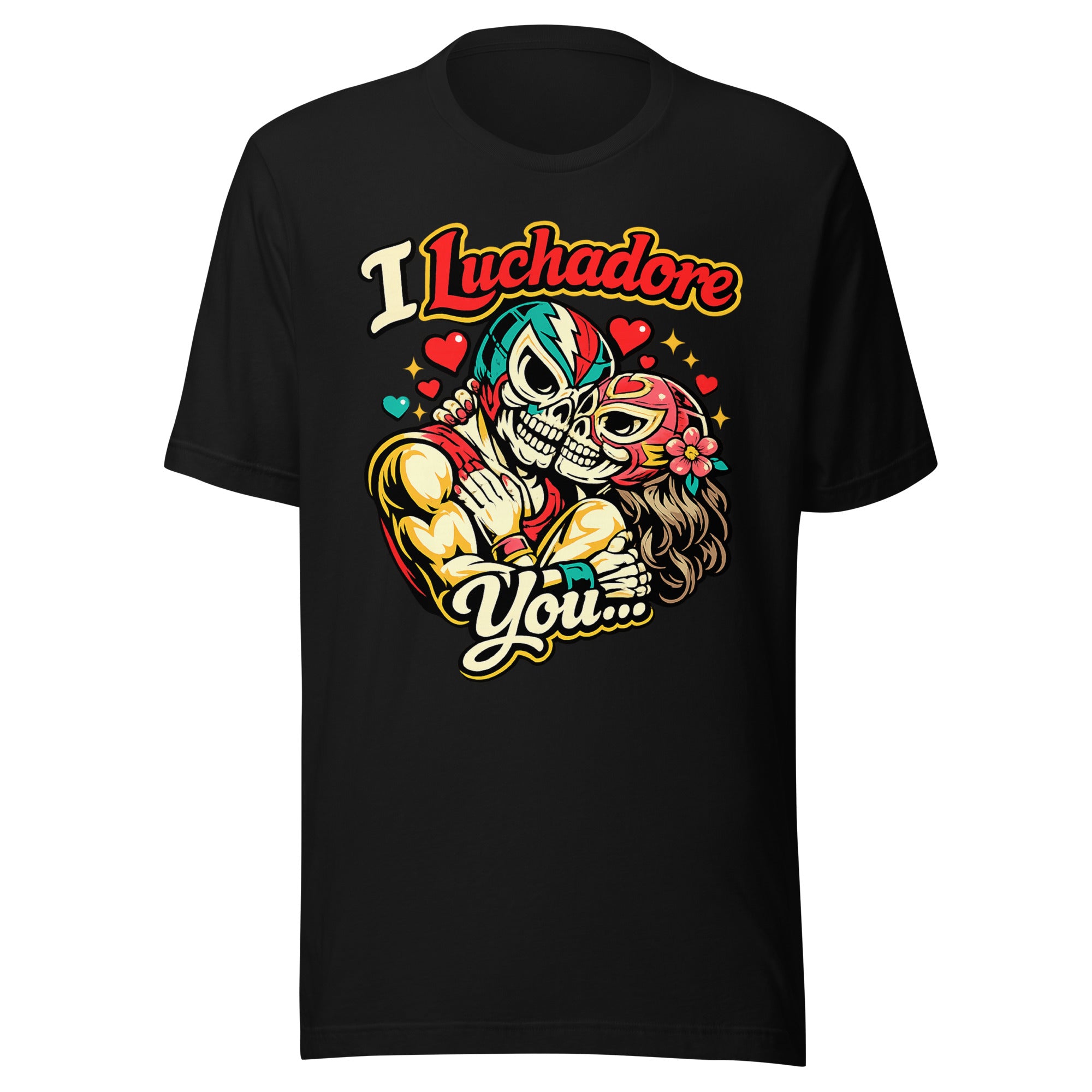 I Luchadore You Lucha Love Couple T-Shirt I Luchadore You Lucha Love Couple T-Shirt