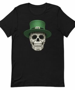 Irish I Were Mexicano Sugar Skull T-Shirt