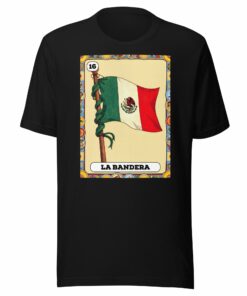 La Bandera Mexican Loteria T-Shirt