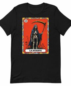La Muerte Mexican Loteria T-Shirt