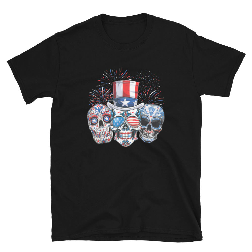 Mexican American Sugar Skull T-Shirt Mexican American Sugar Skull T-Shirt
