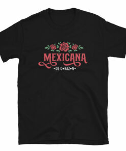 Mexicana de Corazon Unisex T-Shirt